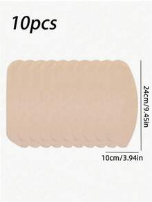 2/10/20/30/40/50pcs Disposable Thigh Anti Chafing Patches Plus Size Curve Inner Thigh Chafe Guard Stickers, Back To School Supplies College Dorm Essentials, Travel Essentials Vacation Supplies, Invisible Sweatproof Nipple Covers Set Bulk - Thin style - View 16