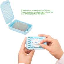 Pet Odor Eliminator Self Cleaning Litter Box, Toilet Odor Control Deodorant Gel, Suitable MW-SC01/MW-SC02/MW-SC03/ MW-SC09 Litter Box (6PCS) - View 8