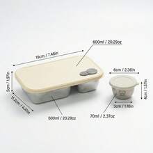 Multifunctional Portable 304 Stainless Steel Lunch Box, Fruit Salad Food Storage Container, Leak Proof Bento Box, Stackable Bento Lunch Box,Dishwasher Allowable, Suitable For Student And Adult Use In School, Office, Picnic,Travel, Back To School - Multicolor - View 23