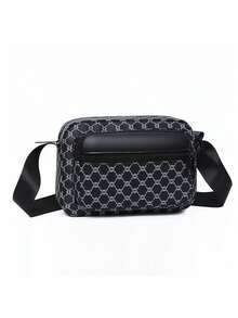 Fashion Personalized Small Bag Ladies Shoulder Crossbody Bag With A Small Hong Kong Fashion Crossbody Bag - Black - View 7
