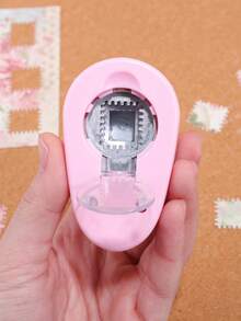 Handheld Decorative Punching Tool With Exquisite Floral Pattern Design, Suitable For Envelope Decoration, Handmade Crafts, Scrapbooking And Journaling, Perfect Gift For Friends - Multicolor - View 3