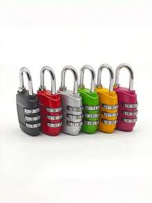 1pc Combination Lock, Mini Home Lock, Luggage Combination Lock, Suitable For Gym, Kitchen, Dormitory Drawers - Mini Combination Lock - View 4