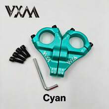 VXM 雙夾式自行車速降車把桿把手 58/64mm 可調節鋁合金山地自行車速降車把桿替換零件 - 彩色 - 查看 12