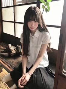 Women's Solid Color Pleated Casual Versatile Daily Outing Shirt Summer White - White - View 1