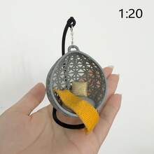 1:20/1:30 吊籃椅模型－精緻迷你家居裝飾，耐用塑膠結構，適合建築與家居裝飾愛好者，迷你房屋庭院裝飾品 - 彩色 - 查看 13