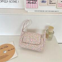 3-Layer Floral Print Digital Storage Bag, Cute Camera Protective Case With Handle, Large Capacity Multi-Layer Storage Design, Scientific Partitioning For Easy Organization Of Camera, Phone, Data Cable, USB Drive, Hard Drive And Other Digital Accessories, Thick Shock-Absorbing Lining Effectively Cushions And Protects Devices From Drops, Lightweight Hand-Carried Suitable For Daily Commute, Travel And Dorm Storage, Essential For Back-To-School And Vacation Season, High Cost-Performance Choice For Digital Enthusiasts, Keep Your Digital Accessories Organized In One Bag - View 17
