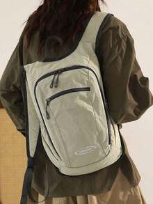 Foldable Lightweight Backpack, Slim Waterproof Portable Storage Bag, Suitable For Hiking, Student Commuting, Large Capacity - Multicolor - View 4