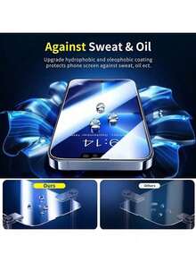 CASECOPS 3PCS High Definition High Transparency Screen Protector, Made Of 9H+ Hardness Tempered Glass, Excellent Scratch Resistance And Wear Resistance, Keeps Screen Surface Smooth And Intact During Daily Use Whether Stored With Keys, Cards, Providing Continuous Reliable Protection For Phone Screen. Compatible With IPhone 11-17 All Models, Suitable For Phone Cases And Accessories - 3PCS - View 3