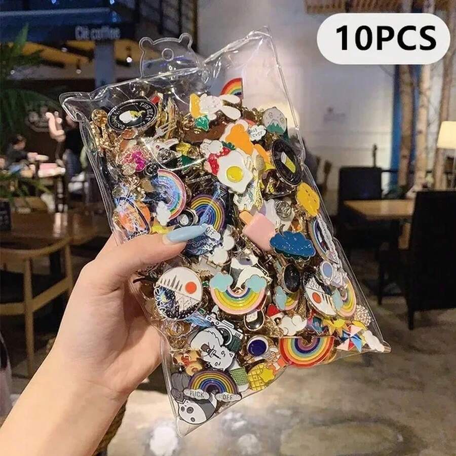 Kids Buttons & Pins - Black - View 1