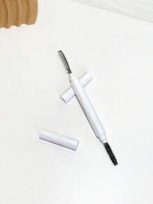 1件雙頭眉刷與睫毛梳，不鏽鋼螺旋眉刷，眉毛與睫毛修整造型全方位化妝工具 - 彩色 - 查看 6
