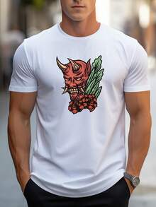 Men T-Shirts - 白色 - 查看 6