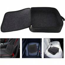 Ev Charging Storage Organizer Bag Vehicle Accessories, Felt Material With Scientific Dividers And Compact Design, Portable Car Trunk Bag Outdoor - View 8