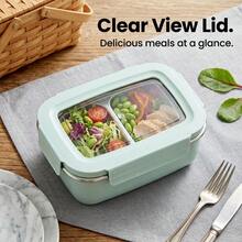 Portable 304 Stainless Steel Bento Box With Lid, Large Capacity Insulated Lunch Box, Sealed Leak Proof Lunch Container, Fruit Salad Food Storage Container, Suitable For Student Adult Use InSchool, Office, Outdoor Camping, Picnic,Back To School - Multicolor - View 8