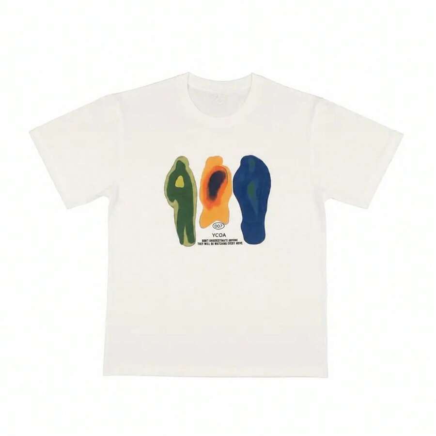 Women T-Shirts - 白色 - 查看 1