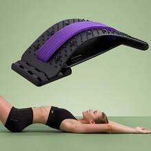 Multifunctional Lumbar Massager & Stretcher Space-Saving, High Load-Bearing. For Men & Women, Fitness Beginners And Enthusiasts. Perfect For Home & Gym. - Multi-color Random - View 8