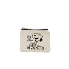 Snoopy Coin Purse Canvas Bag Card Holder Minimalist Small Pouch Cartoon Storage Bag, Lightweight Travel Portable Storage Bag, Travel Storage Bag - Multicolor - View 6