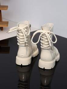 Children's Boots, New Style Single Lining Non-Slip Casual Boots - Beige - View 3