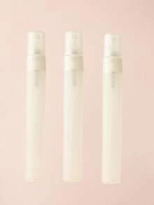 3件組 粉色藍色白色 5ml/10ml 圓柱形可重複填充香水化妝水噴霧瓶，便攜式液體樣品按壓細霧塑料噴霧瓶，纖細空瓶，迷你香水旅行瓶套裝 - 彩色 - 查看 10