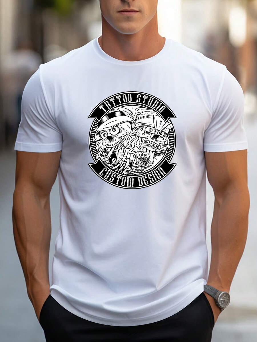 Camisetas de hombre - Blanco - Ver 1