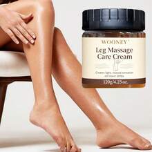 Collagen Leg Massage Care Cream With Mild Plant Ingredients Smooth Texture For At Home Leg Massage Soften Dry Rough Leg Skin Keep Skin Hydrated Suitable For Walking Sports And Long Time Sitting Daily Body Skin Care Lotion - 1 PCS - View 10