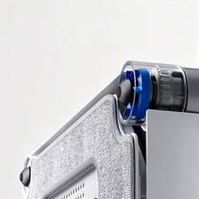 3 Packs Microfiber Cleaning Pad With Holder Kit ForECOVACS WINBOT W3 Omni Window Cleaning Robot Replacement Part, Easy Tool-Free Mounting - A - View 4
