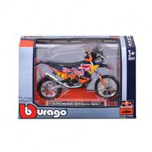 Licensed 1:18 Scale  450 Dakar Rally 2019  #1 Diecast Model Motorbike - #1 - View 6