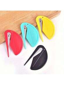 4/2/1pc Compact Plastic Letter Opener, Durable Multi-Functional, Suitable For School And Office Supplies, Multiple Bright Colors Available - Multiple Styles - View 14