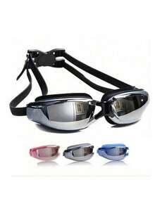 Best-Selling Unisex Waterproof Anti-Fog High-Definition Adult Electroplated Racing Swim Goggles - Multicolor - View 9