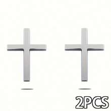 1 Stück mehrfarbiger 3D-Metall-Kreuz-Autoaufkleber, Auto-Außendekorationsaufkleber, langanhaltend Autoaufkleber - 3D-Kreuz-Aufkleber - Übersicht 19