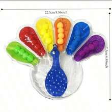 Sensory Toys, Fine Motor Skills Toys For Preschoolers, Montessori Preschool Activities, Suitable For Children 2+ Years Old And Adults - Multicolor - View 5