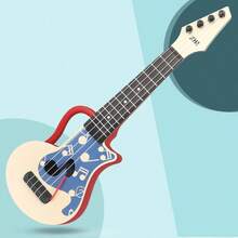 Children's Musical Instrument Guitar Toy Mini Bass Simulation Can Play Ukulele Girl Gift Toy - Multicolor - View 12