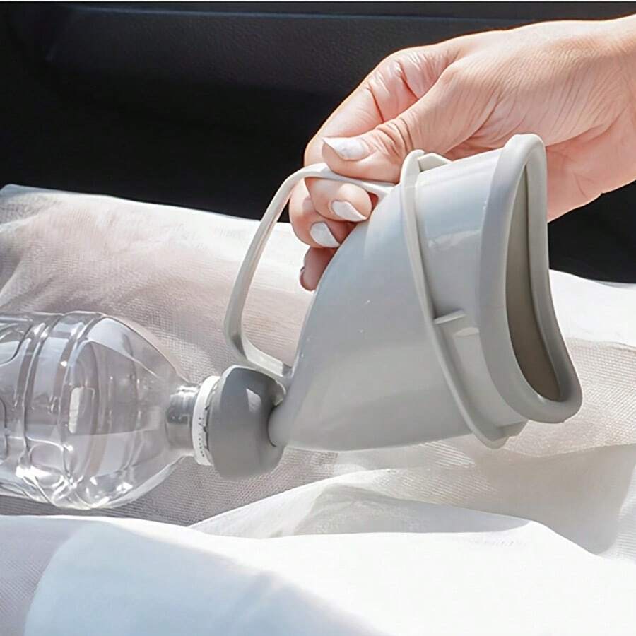 Portable Unisex Urinal, Car Outdoor Standing Urinal, Elderly Urinal, Portable Men And Women Urinal, Outdoor Use, Durable & Convenient - View 1