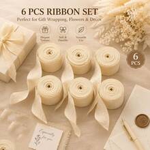4cm 高級荷葉邊緞帶捲，優雅百褶彈性緞帶，適用於情人節、母親節、復活節、聖誕節禮物包裝、婚禮花束與 DIY 手作 - 褶皺絲帶 - 查看 11