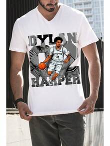 Men Sports Tees & Tanks - White - View 1