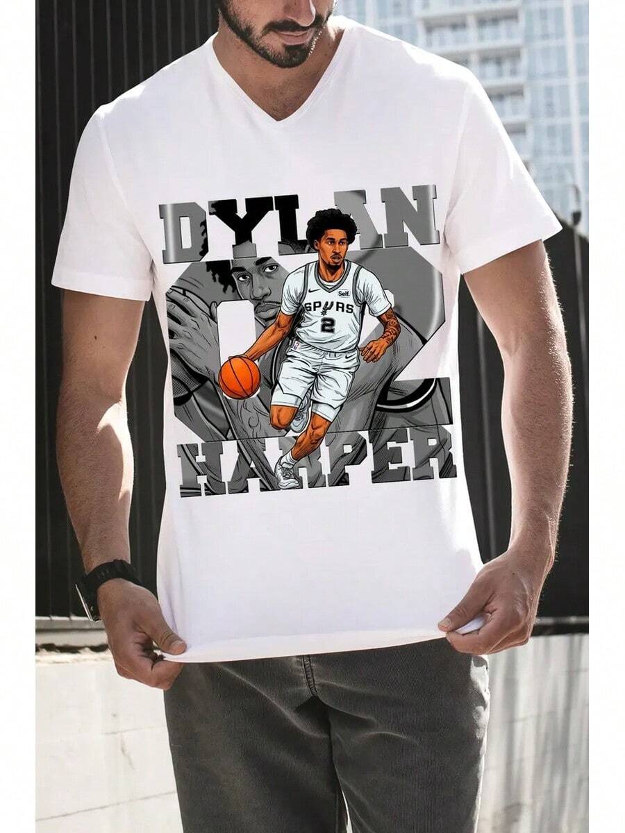 Men Sports Tees & Tanks - White - View 1