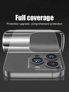 3pcs Hydrogel Back Cover Protective Film, Compatible With IPhone 18 Pro Max/18 Pro17/17e/16/16e/15/14/13/12/11/17 Pro Max/16 Pro Max/17 Pro/15 Pro/Plus/X/XR/XS Max/Air, Soft TPU Transparent Protective Film, Non-Tempered Glass - 3 Pcs - View 5