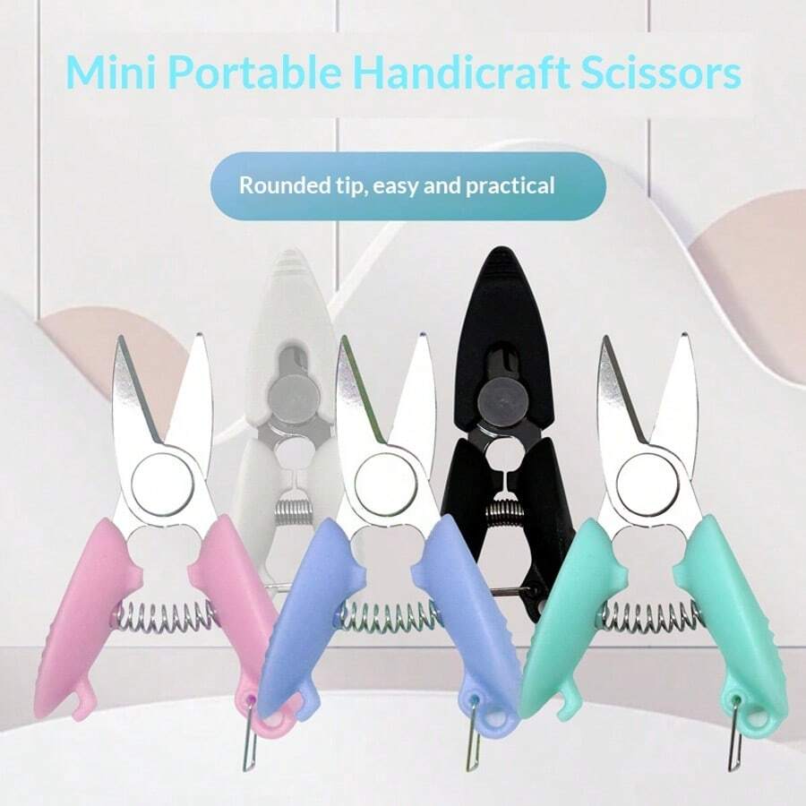 Mini Pendant Thread Cross Stitch Pocket Scissors For Office Use - A - View 1