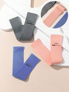 3 piezas Correa de yoga Accesorios de fitness - Multicolor - Ver 3