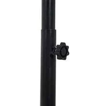 Adjustable Pool Basketball Hoop System, 28"X19" Backboard, 115-135cm Height, Fillable Base With Wheels, Fits Size 7 Ball, White & Black - Black - View 7