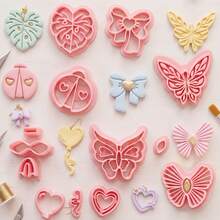 Butterflies, Ladybugs And Other Polymer Clay Cutting Tools, Suitable For DIY Handmade Drop Earrings And Jewelry Accessories - Multi-element - View 12