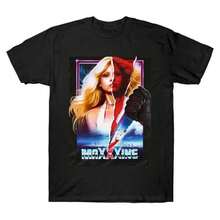 -----Unisex Summer T-Shirt - Women's Tops - Maxxxine T-Shirt - Y2k - Music - Party, Date, Gathering, Sports, Casual T-Shirt - Preferred Gift 9H3M - Black - View 1