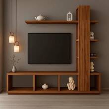 Mueble de TV Minimalista R - Negro - Ver 1
