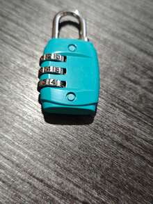 1pc Combination Lock, Mini Home Lock, Luggage Combination Lock, Suitable For Gym, Kitchen, Dormitory Drawers - Mini Combination Lock - View 12