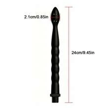Brinquedo Íntimo Adulto, Ducha Anal de Silicone, Saída de Água com 8 Furos, Limpeza Profunda, Material de Silicone Macio para Fácil Inserção, Design Ergonômico que se Ajusta às Curvas do Corpo, Empunhadura Confortável, Conector Universal Compatível com a Maioria dos Tubos de Água, Brinquedo SM, Acessório Sexual para Flertar em Casal, Brinquedo Sexual Estimulante - Tamanho Único - Visão 8