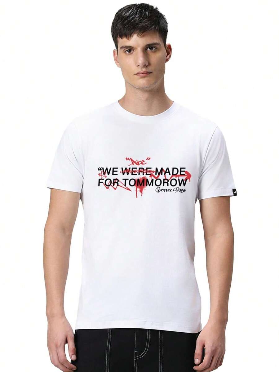 Men T-Shirts - White - View 1