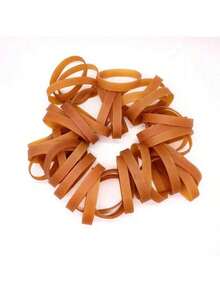 10/30/20pcs Large Thick Rubber Bands Big Elastics Bands Large Long Rubber Bands For Office Supply File Folders Box Books Gifts Notebook 50x10x1.4mm - Round - View 1