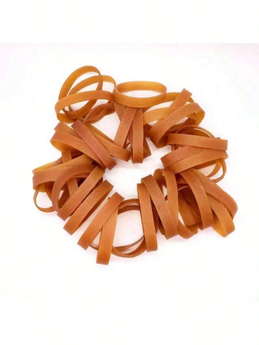 10/30/20pcs Large Thick Rubber Bands Big Elastics Bands Large Long Rubber Bands For Office Supply File Folders Box Books Gifts Notebook 50x10x1.4mm - Round - View 1