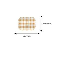 [Nuevo Engrosado]Alfombrilla de secado de platos de cocina, alfombrilla de mesa, alfombrilla absorbente, alfombrilla de encimera para platos, alfombrilla de mesa sin lavado, alfombrilla de secado de cuencos y platos, grosor de 3.6mm - cuadrados amarillos - View 11