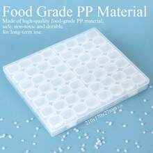 Plastic Storage Box For Nail Art Decoration And Jewelry Rhinestone Sequin Earrings Organizer - Multicolor - View 8