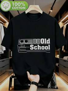 Men T-Shirts - 黑色 - 查看 1